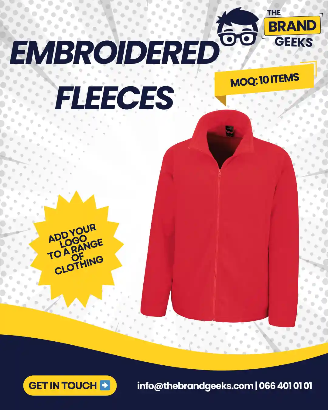 branded fleeces